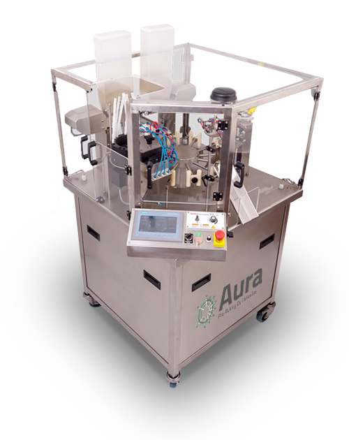 Aura Automated Cannabis Pre-Roll Packaging Machine